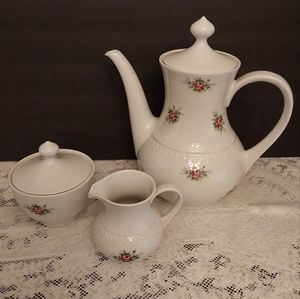 🌺 Vintage Tirschenreuth Bavaria Coffee/Tea Serving Set